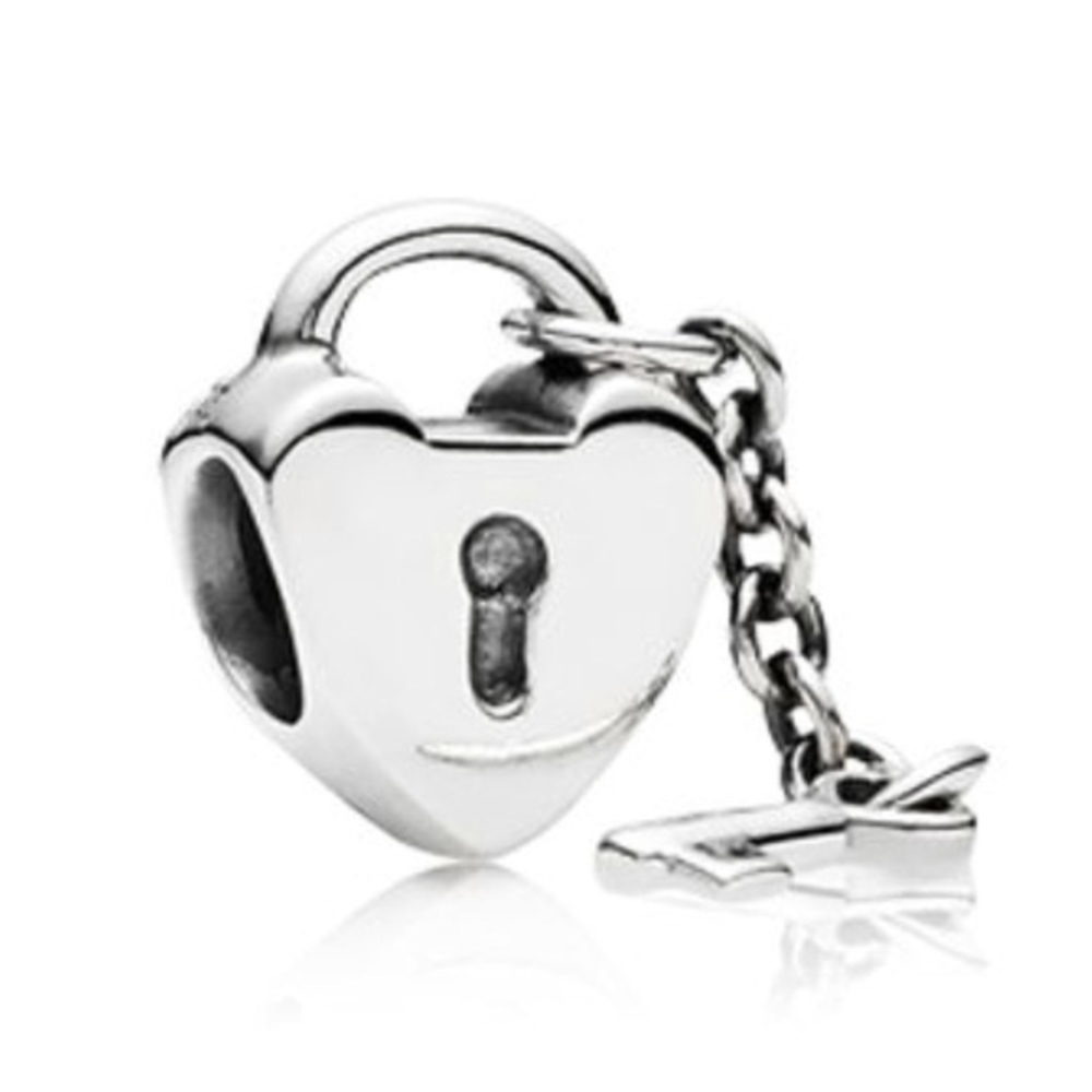 Pandora Heart Lock Charm